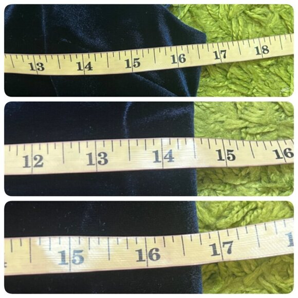 City Studios Womens Juniors Velvet Embellished Sheath Dress Sz 11 in Blue - Picture 7 of 9